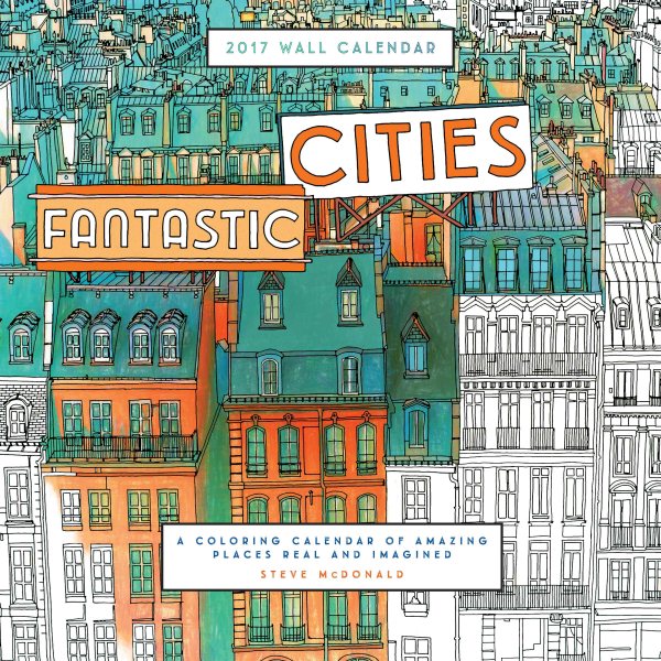 Fantastic Cities 2017 Calendar(Wall)
