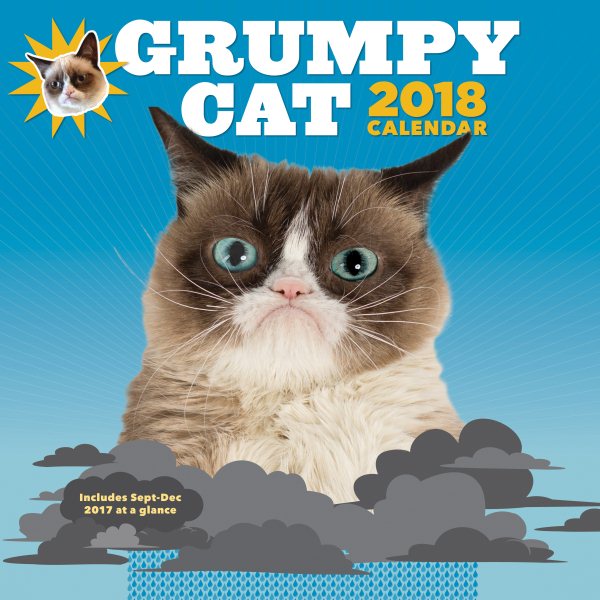 Grumpy Cat 2018 Calendar(Wall)