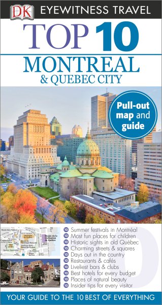 DK Eyewitness Top 10 Montreal & Quebec City