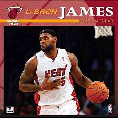 Miami Heat Lebron James 2015 C(Wall)
