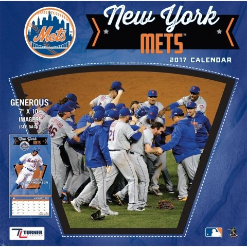 New York Mets 2017 Calendar