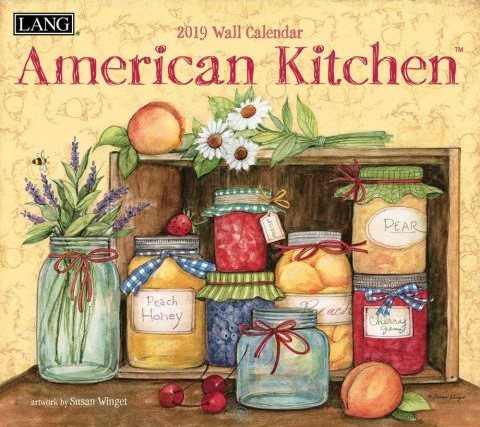 American Kitchen 2019 Calendar(Wall)