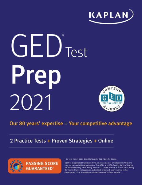 GED Test Prep 20212 Practice Tests + Proven Strategies + Online【金石堂、博客來熱銷】