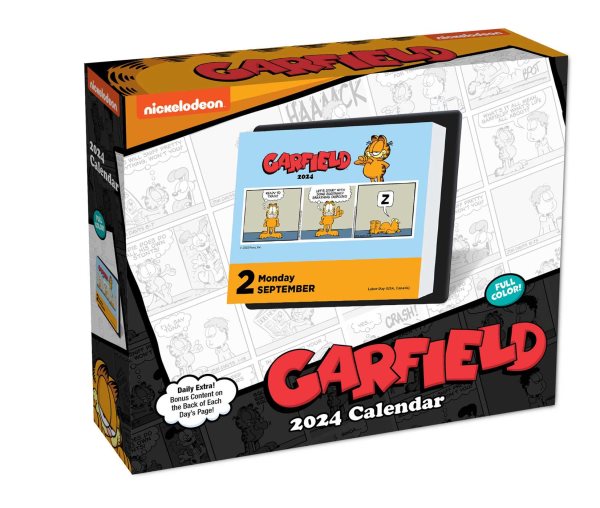 Garfield 2024 Day-To-Day Calendar【金石堂、博客來熱銷】