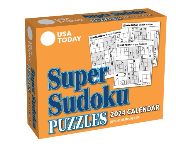 USA Today Super Sudoku 2024 Day-To-Day Calendar【金石堂、博客來熱銷】