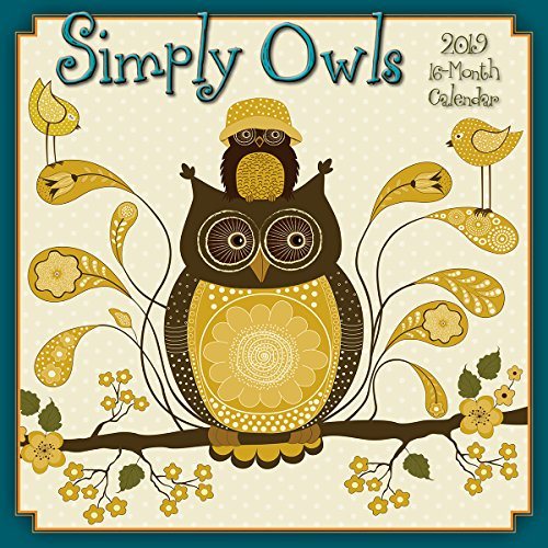 Simply Owls 2019 Calendar