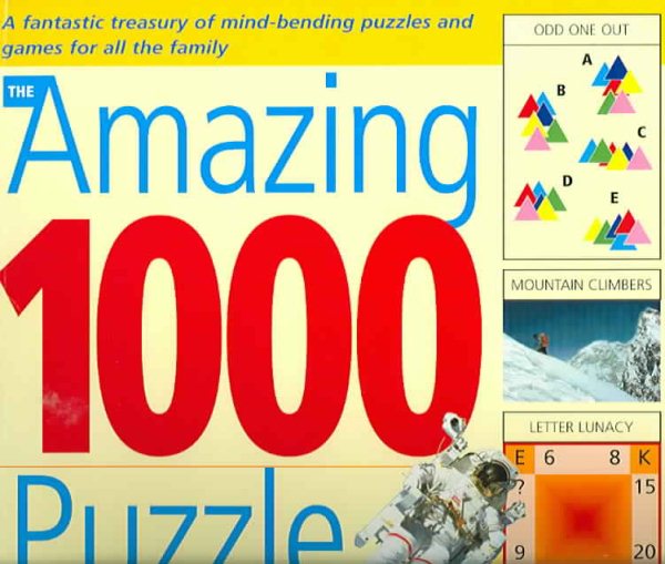The Amazing 1000 Puzzle Challenge: A Fantastic Treasury of Mind bending Puzzles,