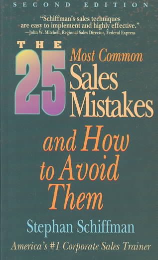 25 Most Common Sales Mistakes: And how to Avoid Them
