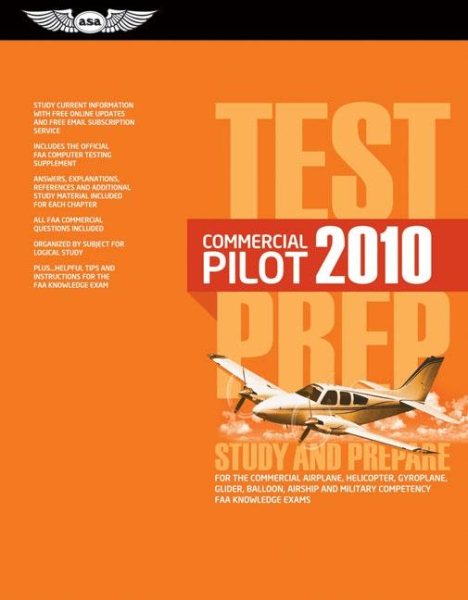 Commercial Pilot Test Prep 2010