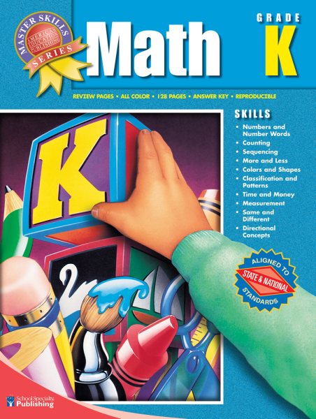 Master Skills Math Grade K