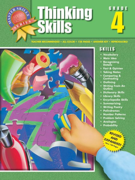 Master Thinking Skills Skillbook: Grade 4【金石堂、博客來熱銷】
