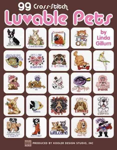 99 Cross Stitch Luvable Pets