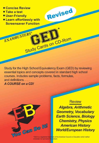Exambusters Ged Study Cards