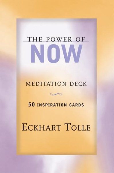 The Power of Now Meditation Deck: 50 Inspirational Cards