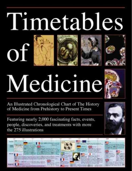 Timetables of Medicine: An Illustrated Chronology of the History of Medicine fro