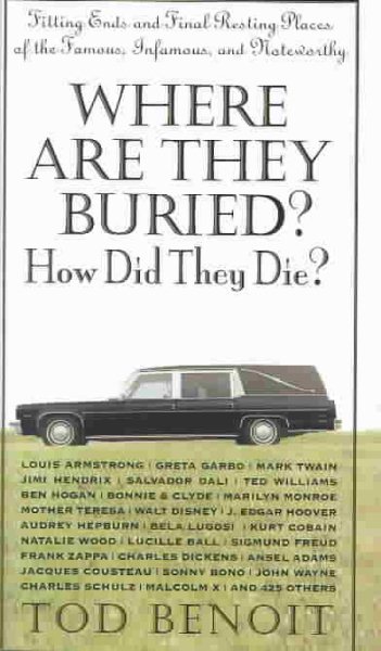 Where Are They Buried?: How Did They Die?: Fitting Ends and Final Resting Places