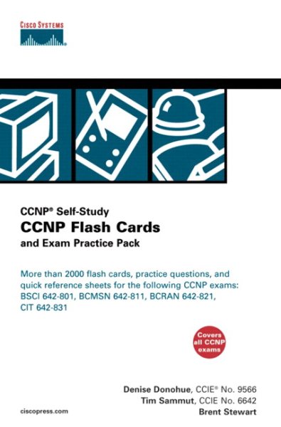 CCNP Flash Cards and Exam Practice Pack (CCNP Self-Study, 642-801, 642-811, 642-