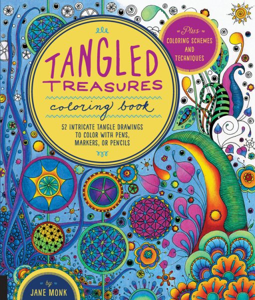 Tangled Treasures Coloring Book