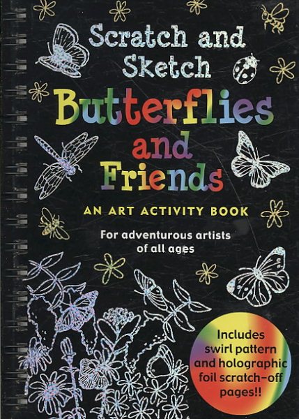 Scratch and Sketch Butterflies and Friends