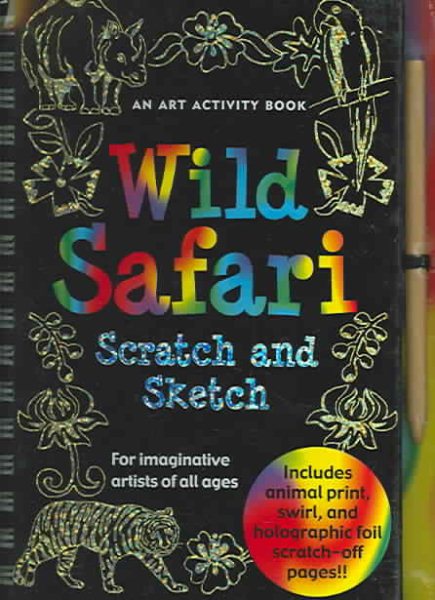 Wild Safari Scratch And Sketch