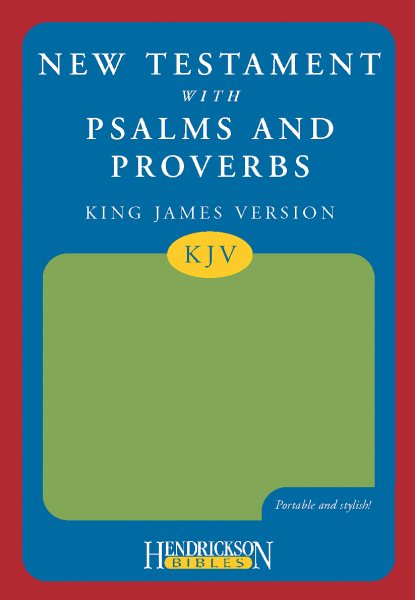 New Testament With Psalms and Proverbs【金石堂、博客來熱銷】