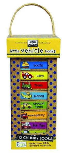 Little Vehicle Books- 10 Chunky Books