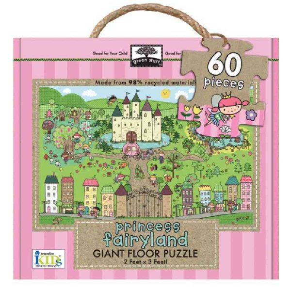 Green Start Giant Floor Puzzle: Princess Fairyland