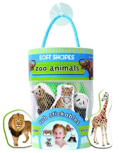 Soft Shapes Tub Stickables: Zoo Animals