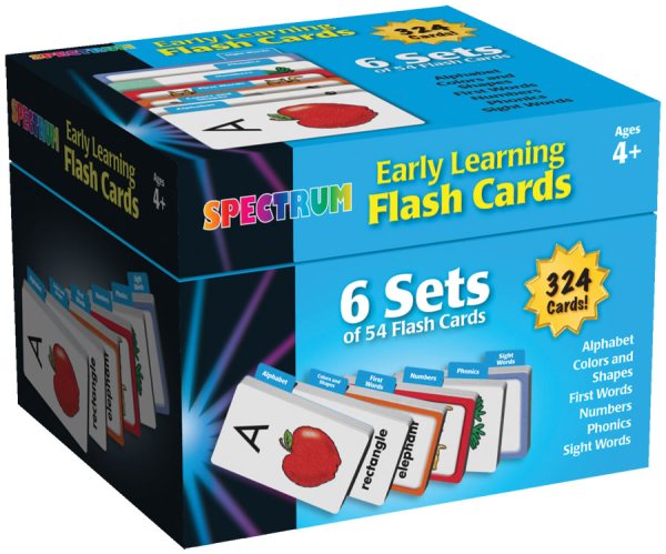 Spectrum Early Learning Flash Cards