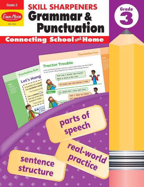 Skill Sharpeners Grammar and Punctuation- Grade 3【金石堂、博客來熱銷】