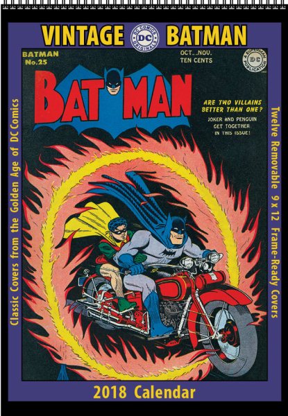 Batman Vintage 2018 Calendar