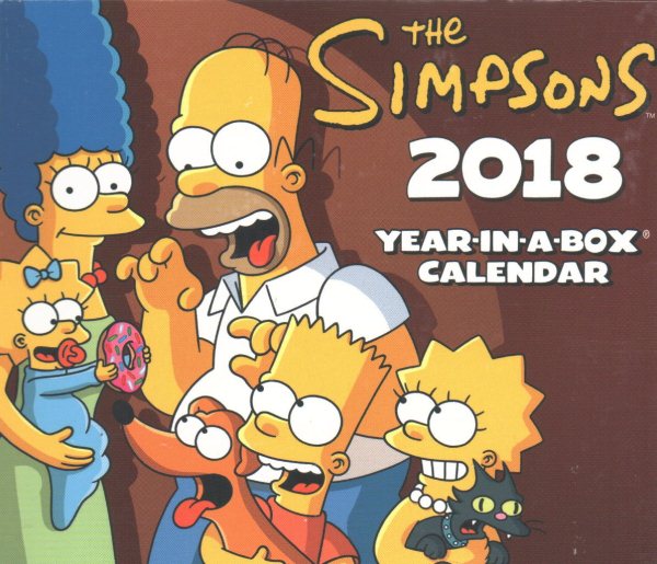 The Simpsons 2018 Calendar