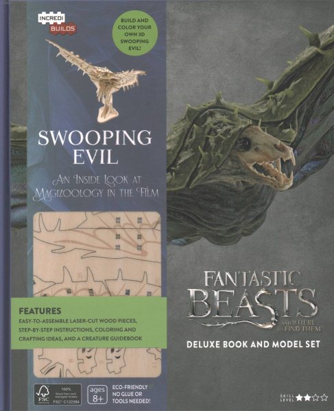 Incredibuilds Fantastic Beasts and Where to Find Them Book Swooping Evil