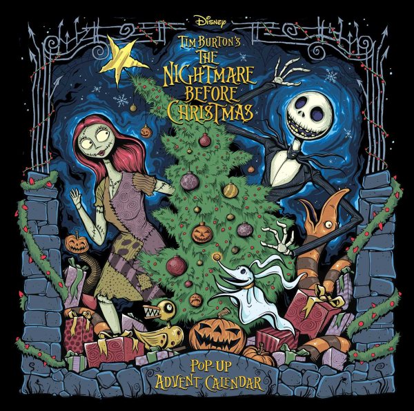 The Nightmare Before Christmas: Advent Calendar and Pop-Up Book【金石堂、博客來熱銷】