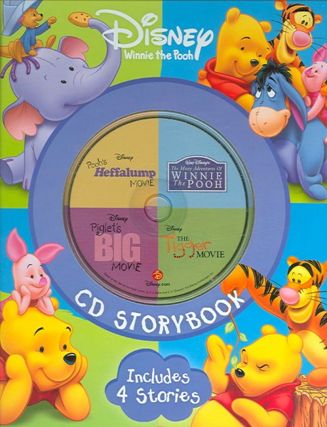 Winnie the Pooh CD Story Book: Cd Story Book, Includes 4 Stories