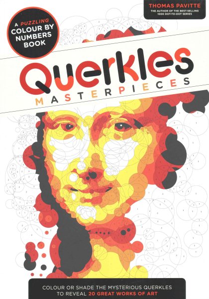 Querkles Masterpieces: A Puzzling Colour by Numbers Book【金石堂、博客來熱銷】