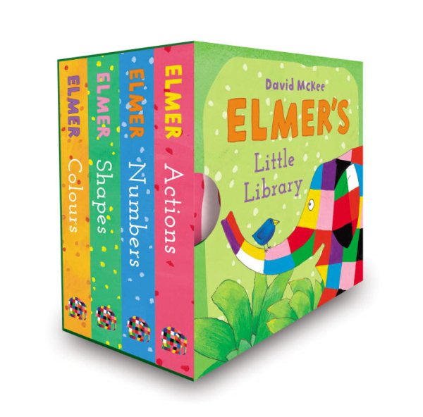Elmer`s Little Library【金石堂、博客來熱銷】