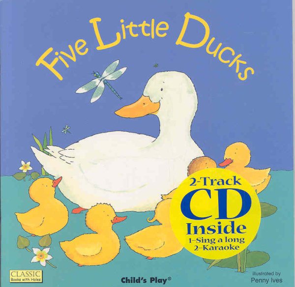 Five Little Ducks Book and CD【金石堂、博客來熱銷】