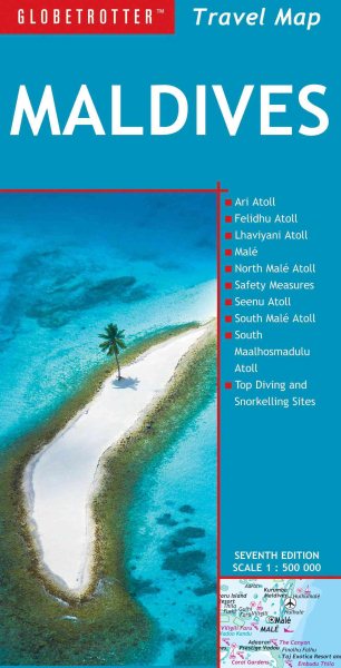 Globetrotter Travel Map Maldives