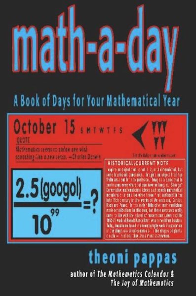 Math-A-Day: A Book of Days for Your Mathematical Year【金石堂、博客來熱銷】