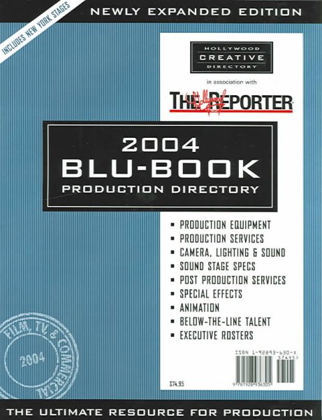 Hollywood Reporter Blu-Book Production Directory 2004