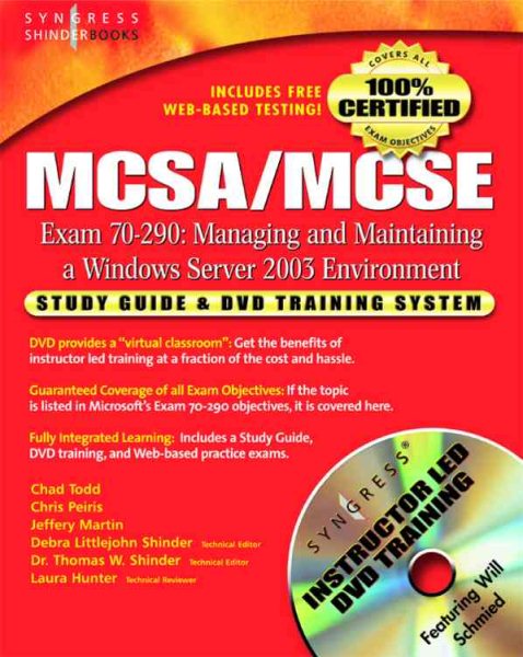 MCSA/MCSE Managing and Maintaining a Windows Server 2003 Environment: Exam 70-29