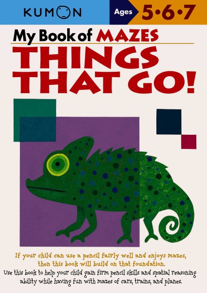 My Book of Mazes: Things That Go!