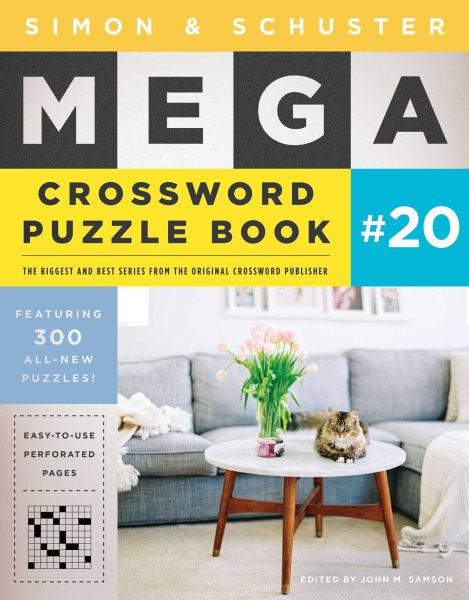 Simon & Schuster Mega Crossword Puzzle Book #20【金石堂、博客來熱銷】