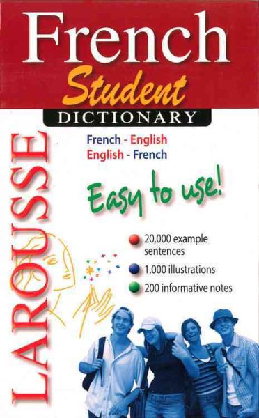 Larousse Student Dictionary French-English/English-French【金石堂、博客來熱銷】