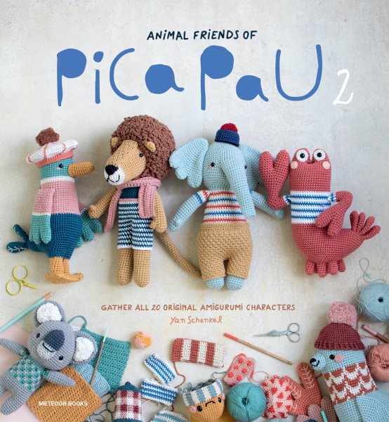 Animal Friends of Pica Pau 2Gather All 20 Original Amigurumi Characters【金石堂、博客來熱銷】
