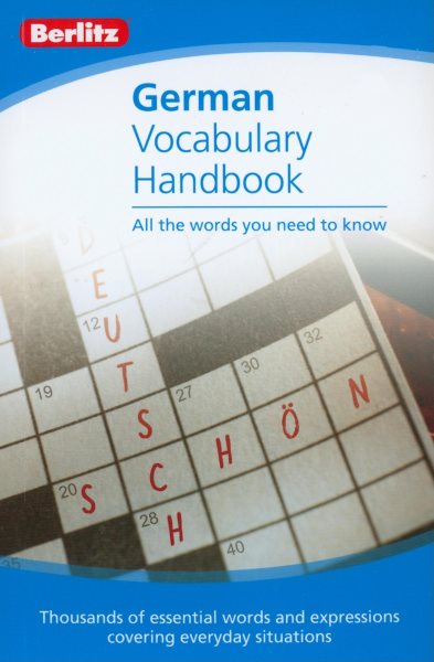 German Vocabulary Handbook
