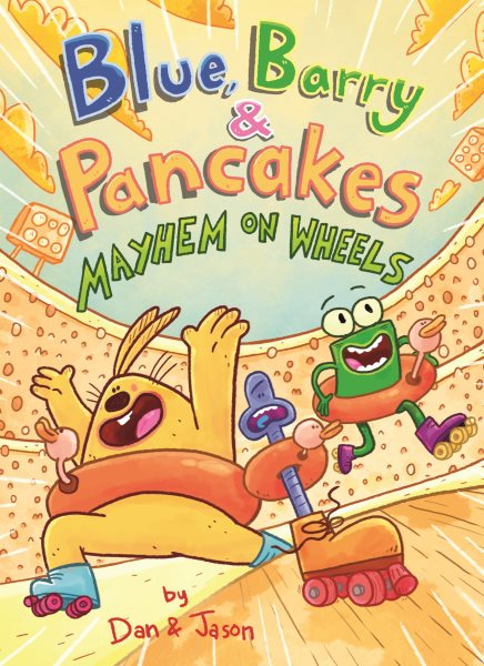 Blue Barry & Pancakes Mayhem trên bánh xe