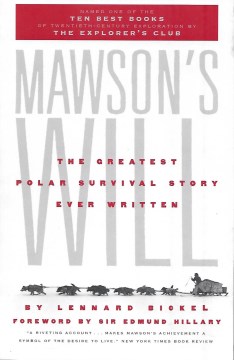 Mawson's Will: The Greatest Polar Survival Story Ever Written 
