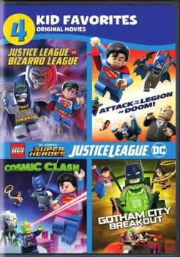 4 Kid Favorites- Lego Dc Super Heroes
